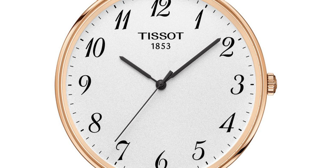 Tissot T Classic Everytime White Dial Rose Gold Mesh Bracelet Watch for Men - T109.610.33.032.00 Buy Now By Tissot