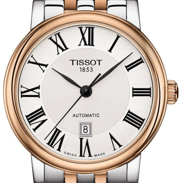Tissot T Classic Carson Premium Silver Dial Two Tone Steel Strap Watch For Men - T122.410.22.033.00 Buy Now By Tissot