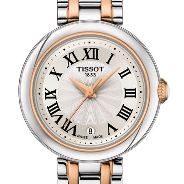 Tissot Bellissima Small Lady White Dial Two Tone Steel Strap Watch For Women - T126.010.22.013.01 Buy Now By Tissot