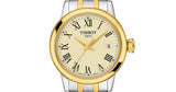 Tissot Classic Dream Lady Gold Dial Two Tone Steel Strap Watch For Women - T129.210.22.263.00 Buy Now By Tissot