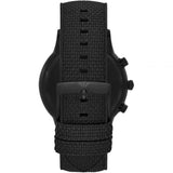 Emporio Armani Renato Chronograph Black Dial Black Nylon Strap Watch For Men - AR11457 Buy Now By Emporio Armani