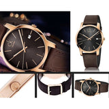 Calvin Klein City Chronograph Brown Dial Brown Leather Strap Watch for Men - K2G2G6G3 Buy Now By Calvin Klein