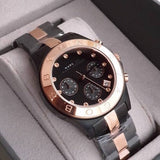 Marc Jacobs Blade Chronograph Grey Dial Two Tone Steel Strap Watch for Women - MBM8583 Buy Now By Marc Jacobs