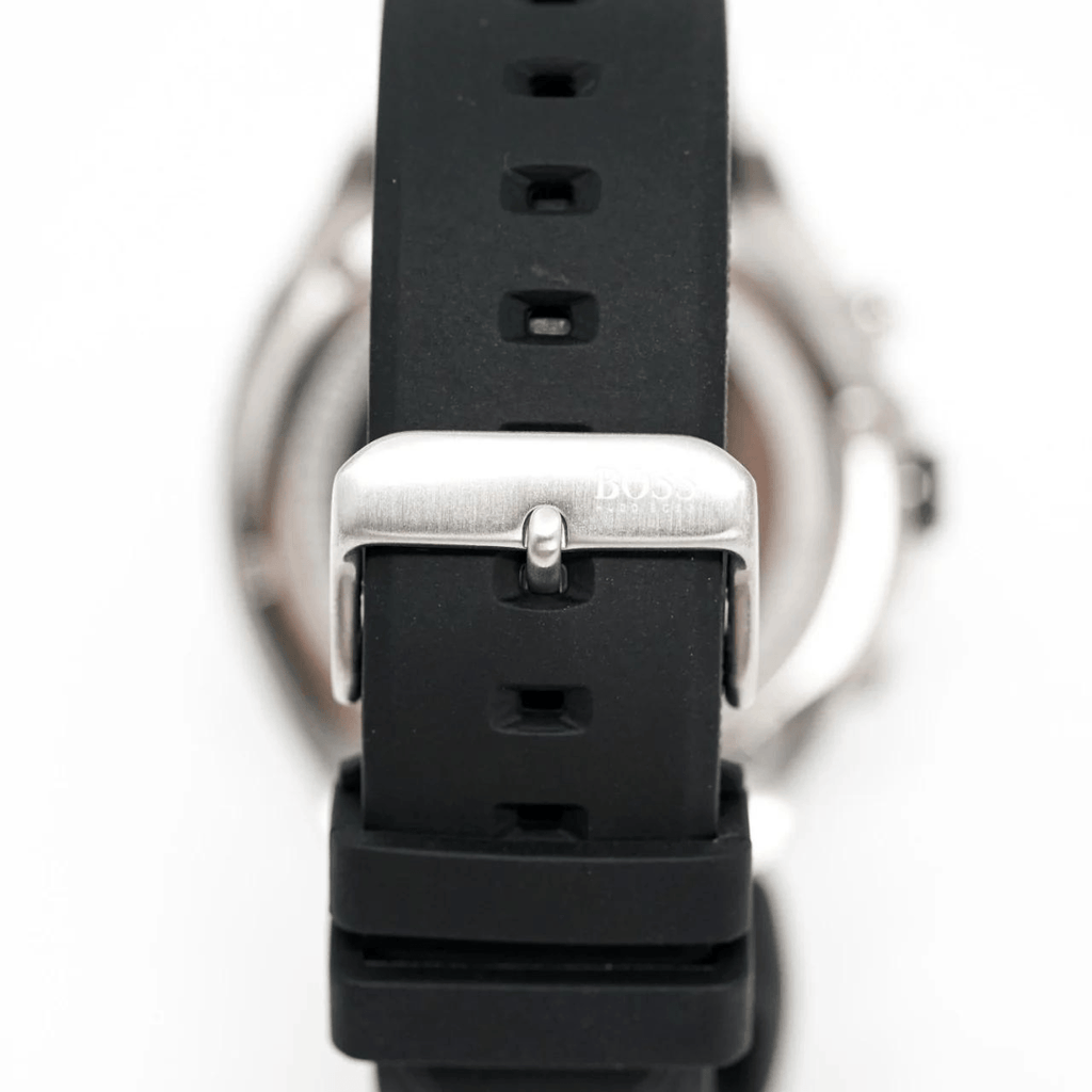 Hugo Boss Velocity Black Dial Black Leather Strap Watch for Men - 1513716 Buy Now By Hugo Boss