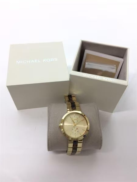 Michael Kors Garner Multifunction Gold Dial Two Tone Steel Strap Watch For Women - MK6471 Buy Now By Michael Kors