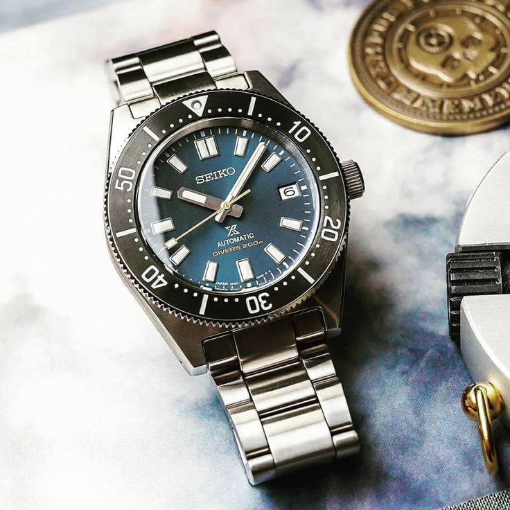 Seiko Prospex Automatic 1965 Dive 55th Anniversary Limited Edtion Blue Dial Silver Steel Strap Watch For Men - SPB149J1 Buy Now By Seiko