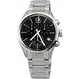 Calvin Klein Masculine Chronograph Black Dial Silver Steel Strap Watch for Men - K2H27104 Buy Now By Calvin Klein