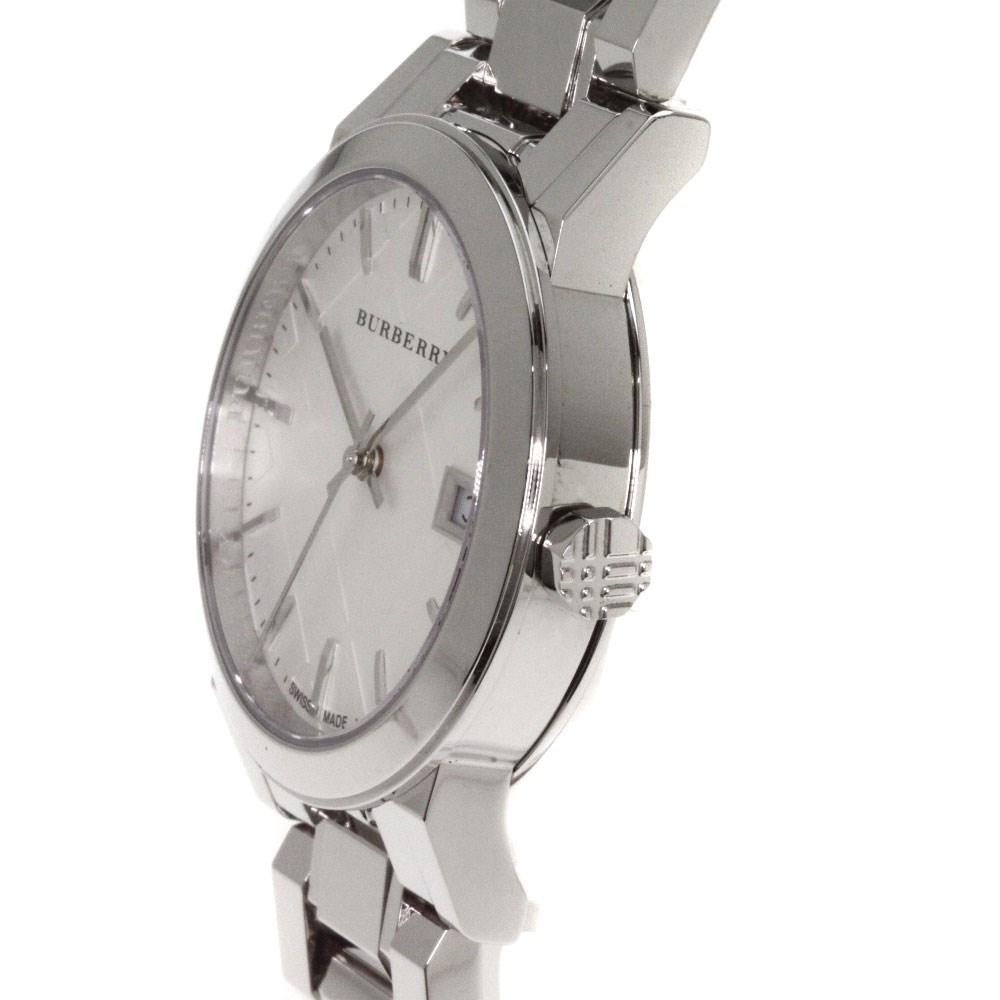Burberry The City White Dial Silver Steel Strap Watch for Women - BU9100 Buy Now By Burberry