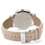 Burberry The City Silver Dial Beige Leather Strap Unisex Watch - BU9010 Buy Now By Burberry