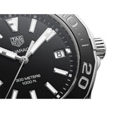 Tag Heuer Aquaracer Quartz Black Dial Two Tone Steel Strap Watch for Men - WAY131A.BA0913 Buy Now By Tag Heuer