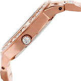 Fossil Jesse Crystal Rose Gold Dial Rose Gold Steel Strap Watch for Women - ES3020 Buy Now By Fossil