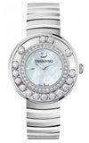 Swarovski Lovely Crystal Mother of Pearl Dial Silver Steel Strap Watch for Women - 1160307 Buy Now By Swarovski