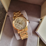 Burberry The City Gold Dial Gold Steel Strap Watch for Women - BU9145 Buy Now By Burberry