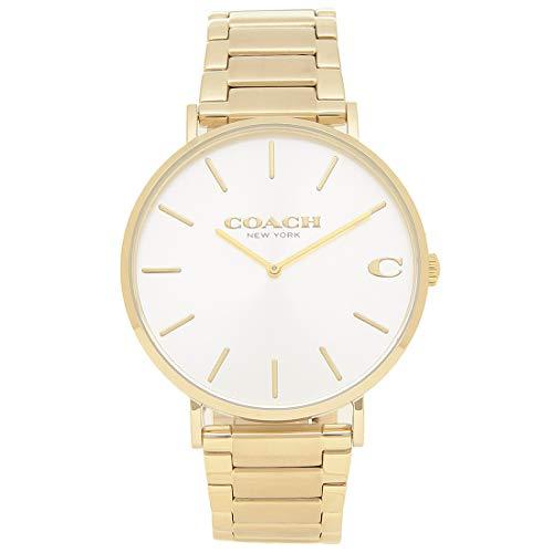 Coach Charles Silver Dial Gold Steel Strap Watch for Men - 14602430 Buy Now By Coach
