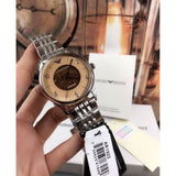 Emporio Armani Meccanico Multicolor Dial Silver Steel Strap Watch For Men - AR1922 Buy Now By Emporio Armani