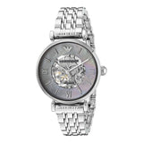 Emporio Armani Meccanico Mother of Pearl Dial Silver Steel Strap Watch For Women - AR1991 Buy Now By Emporio Armani