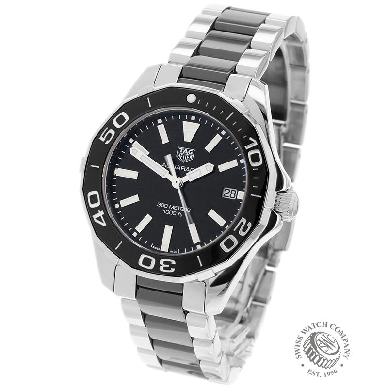Tag Heuer Aquaracer Black Dial Watch for Men - WAY131A.BA0913 Buy Now By Tag Heuer