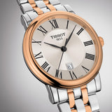 Tissot Carson Premium Lady Silver Dial Two Tone Steel Strap Watch For Women - T122.210.22.033.01 Buy Now By Tissot