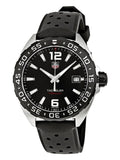 Tag Heuer Formula 1 Quartz Black Dial Black Rubber Strap Watch for Men - WAZ1110.FT8023 Buy Now By Tag Heuer