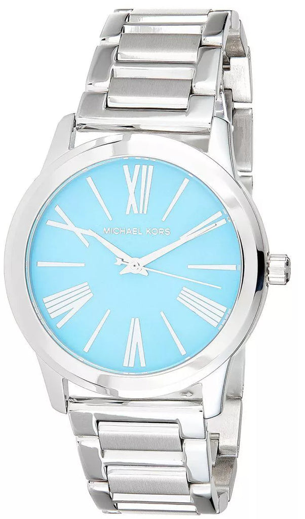 Michael Kors Hartman Quartz Blue Dial Silver Steel Strap Watch For Women - MK3519 Buy Now By Michael Kors