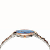 Versace Audrey Quartz Blue Dial Two Tone Steel Strap Watch for Women - VELR00619 Buy Now By Versace