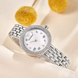 Emporio Armani Rosa Quartz White Dial Silver Steel Strap Watch For Women - AR11354 Buy Now By Emporio Armani