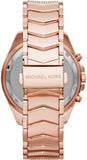Michael Kors Whitney Chronograph Rose Gold Dial Rose Gold Steel Strap Watch For Women - MK6730 Buy Now By Michael Kors