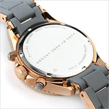 Marc Jacobs Rock Chronograph Grey Dial Grey Silicone Strap Watch for Women - MBM2550 Buy Now By Marc Jacobs