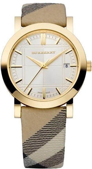 Burberry Heritage Silver Dial Leather Strap Watch for Women - BU1398 Buy Now By Burberry