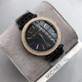 Michael Kors Darci Black Dial Black Steel Strap Watch for Women - MK3407 Buy Now By Michael Kors