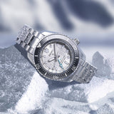 Seiko Prospex Sea Arctic Ocean GMT Limited Edition Silver Dial Silver Steel Strap Watch For Men - SPB439J1 Buy Now By Seiko