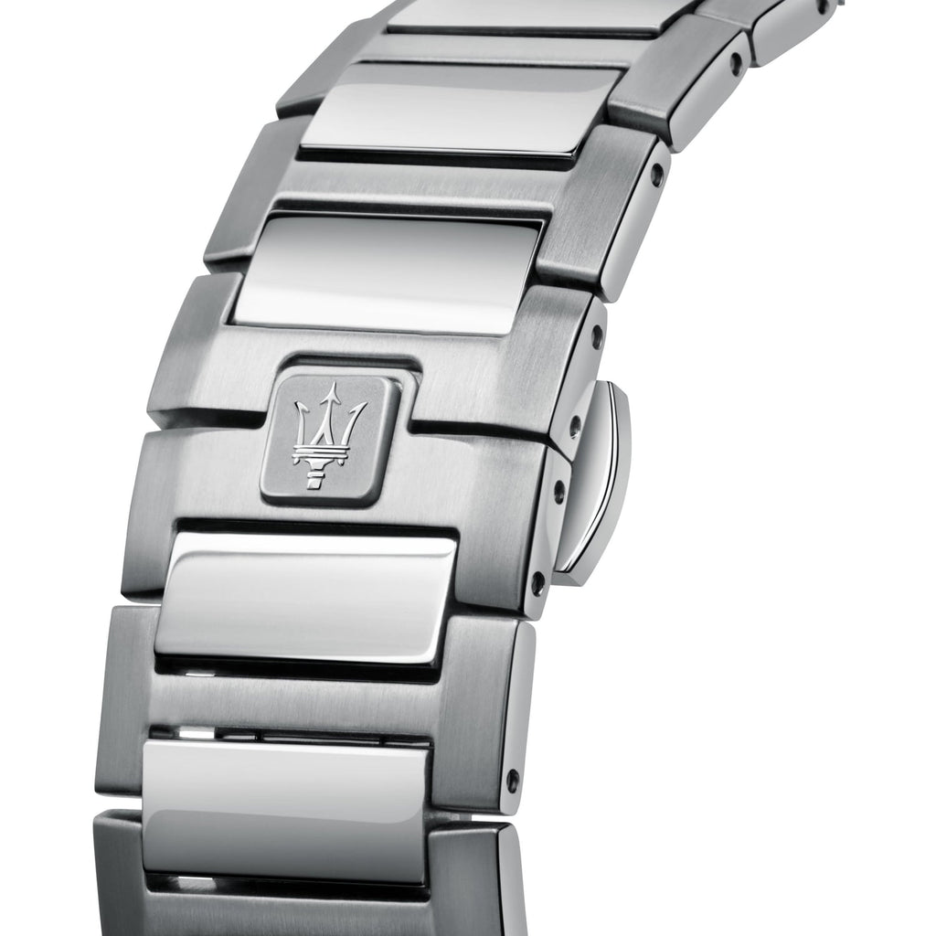 Maserati Stile 3H White Dial Silver Steel Strap Watch For Men - R8853142005 Buy Now By Maserati