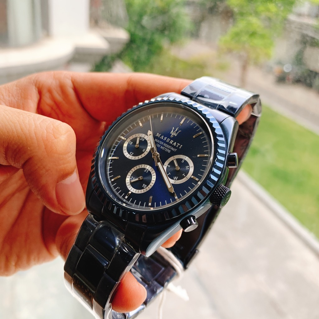 Maserati Blue Edition Collection 43m Blue Dial Stainless Steel Watch For Men - R8853100025 Buy Now By Maserati