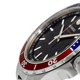 Movado Series 800 Pepsi Black Dial Silver Steel Strap Watch for Men - 2600152 Buy Now By Movado