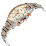 Emporio Armani Classic Chronograph White Dial Two Tone Steel Strap Watch For Men - AR0396 Buy Now By Emporio Armani