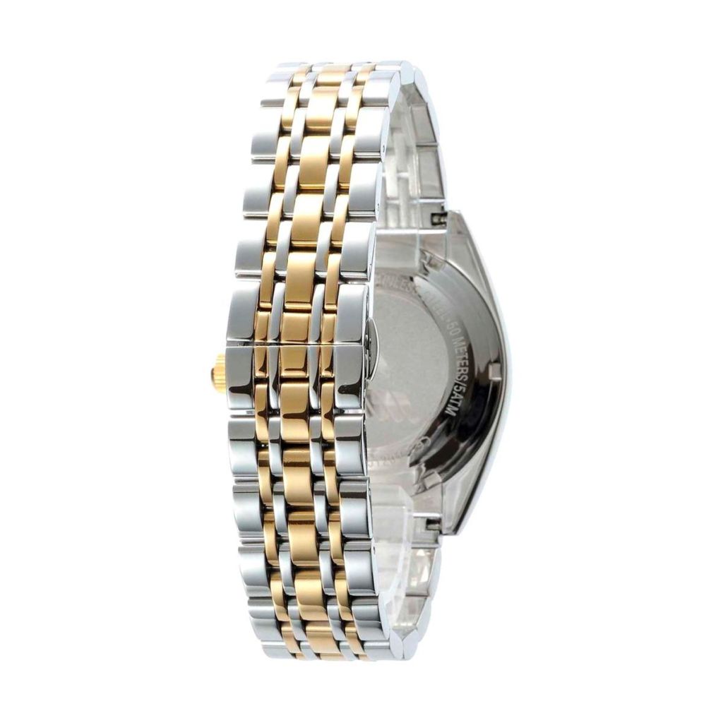 Emporio Armani Classic Chronograph White Dial Two Tone Steel Strap Watch For Men - AR0396 Buy Now By Emporio Armani