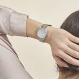 Michael Kors Lauryn Mother of Pearl Dial Silver Steel Strap Watch for Women - MK3900 Buy Now By Michael Kors