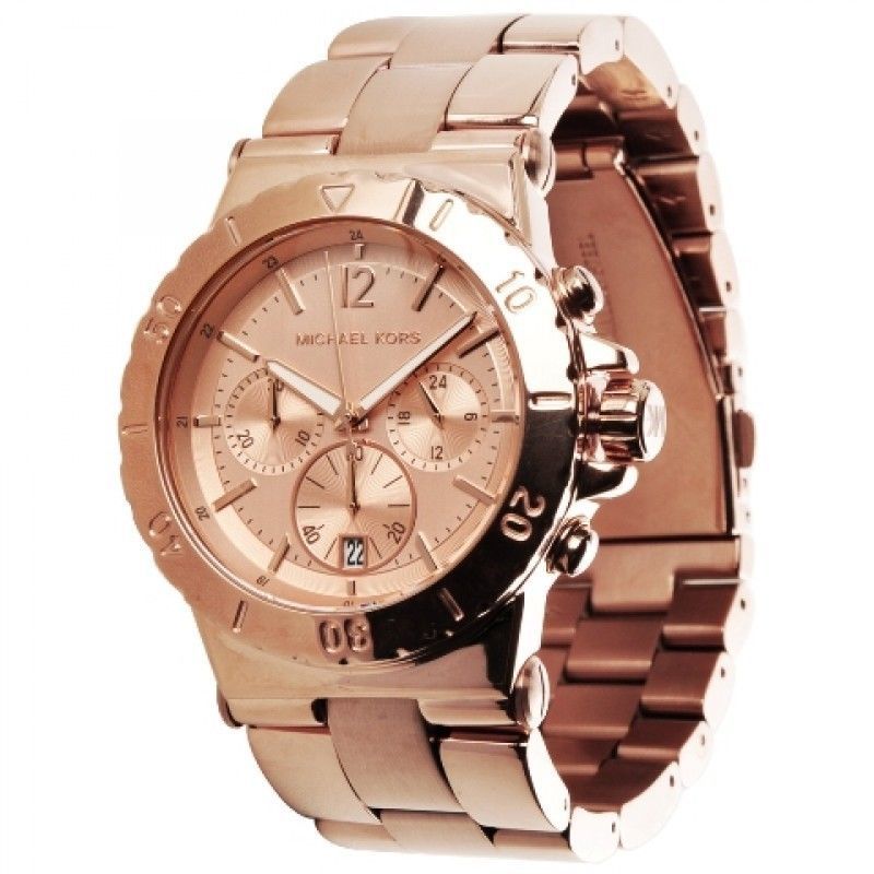 Michael Kors Dylan Rose Gold Dial Rose Gold Steel Strap Watch for Women - MK5314 Buy Now By Michael Kors