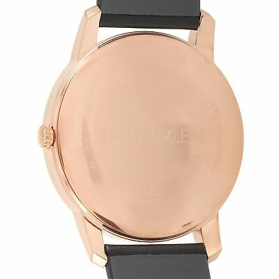 Calvin Klein City Quartz Black Dial Black Leather Strap Watch for Men - K2G2G6CZ Buy Now By Calvin Klein