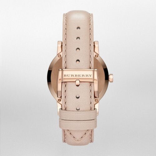 Burberry The City Beige Dial Brown Leather Strap Watch for Women - BU9014 Buy Now By Burberry