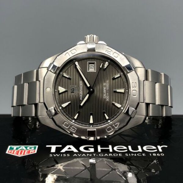 Tag Heuer Aquaracer Anthracite Dial Watch for Men - WAY2113.BA0928