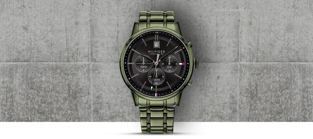 Tommy Hilfiger Quartz Black Dial Black Steel Strap Watch for Men - 1791634 Buy Now By Tommy Hilfiger