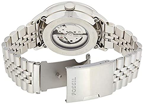 Fossil Townsman Black Dial Silver Steel Strap Watch for Men - ME3107 Buy Now By Fossil