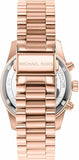 Michael Kors Lexington Chronograph Grey Dial Rose Gold Steel Strap Watch For Women - MK7217 Buy Now By Michael Kors