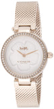 Coach Park Mother of Pearl Dial Rose Gold Mesh Bracelet Watch for Women - 14503511 Buy Now By Coach