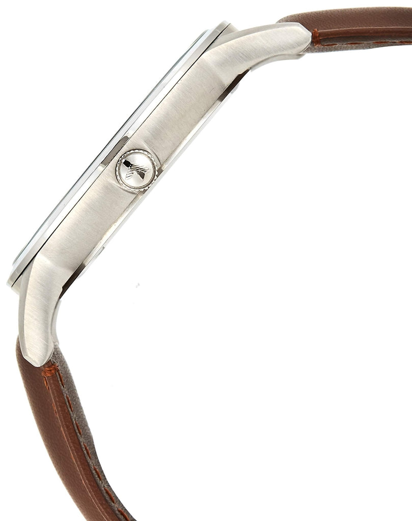 Emporio Armani Renato Silver Dial Brown Leather Strap Watch For Men - AR2463 Buy Now By Emporio Armani