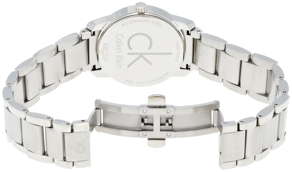 Calvin Klein City Silver Dial Silver Steel Strap Watch for Women - K2G23126 Buy Now By Calvin Klein