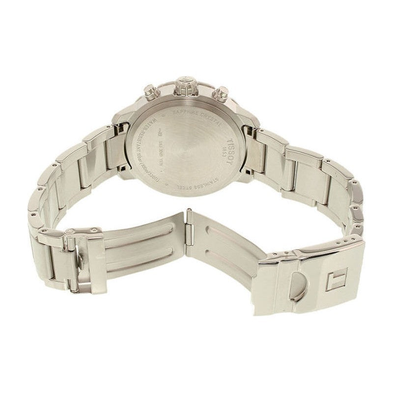 Tissot Quickster Chronograph Silver Dial Watch For Men - T095.417.11.037.00 Buy Now By Tissot