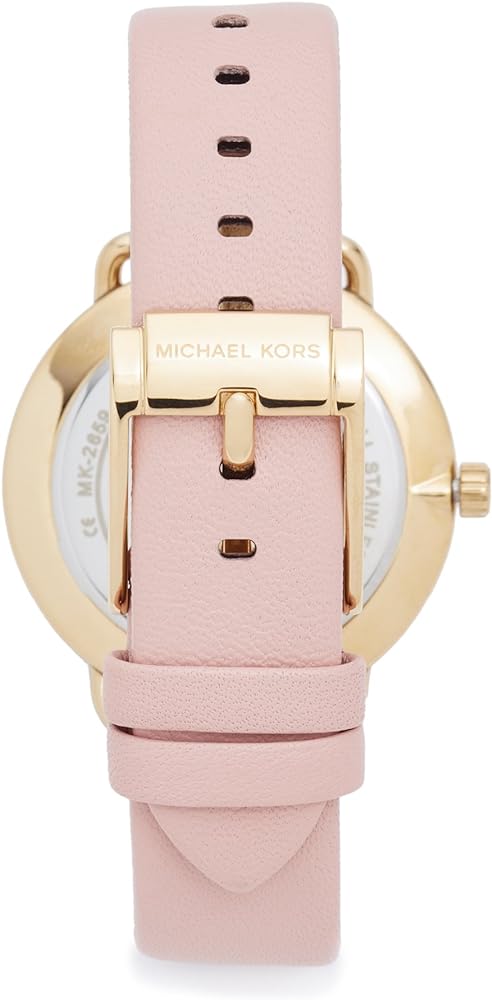 Michael Kors Portia Quartz White Dial Pink Leather Strap Watch For Women - MK2659 Buy Now By Michael Kors