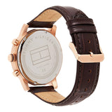 Tommy Hilfiger Kane Chronograph Blue Dial Brown Leather Strap Watch for Men - 1791399 Buy Now By Tommy Hilfiger